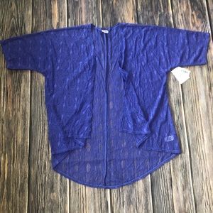 Beautiful Purple LuLaRoe Lindsay-Size M NWT